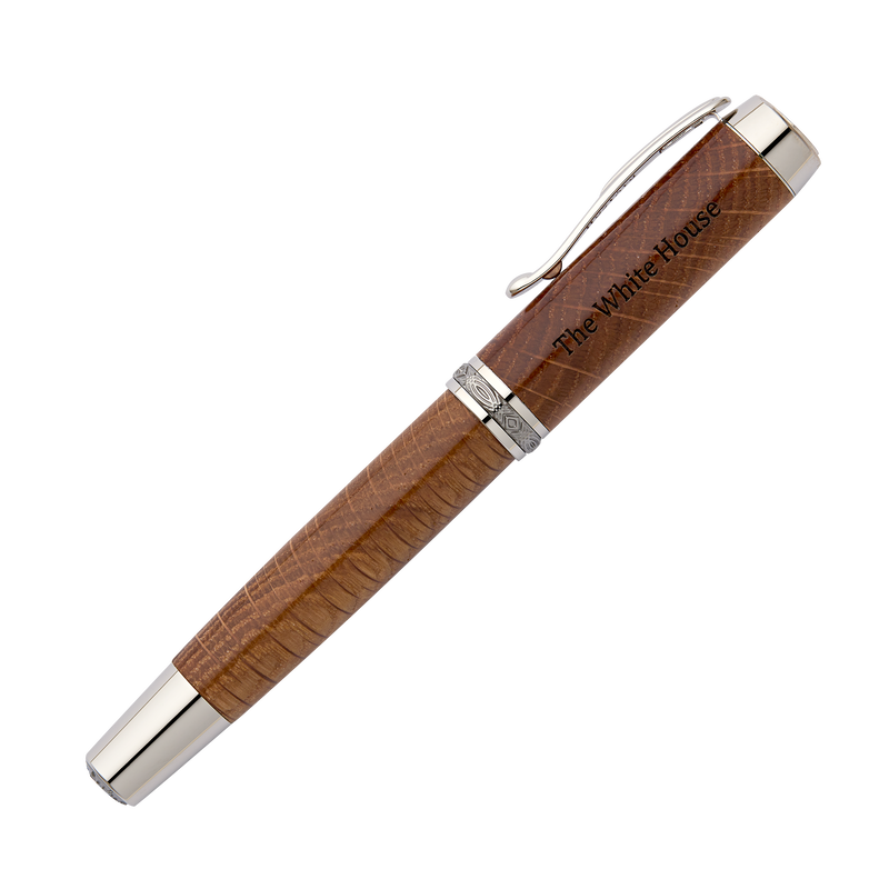 Handcrafted Wooden Fountain Pen from Truman Renovation