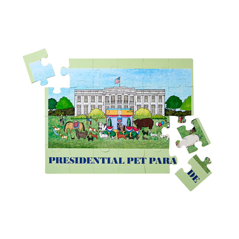 Presidential Pet Parade Puzzle