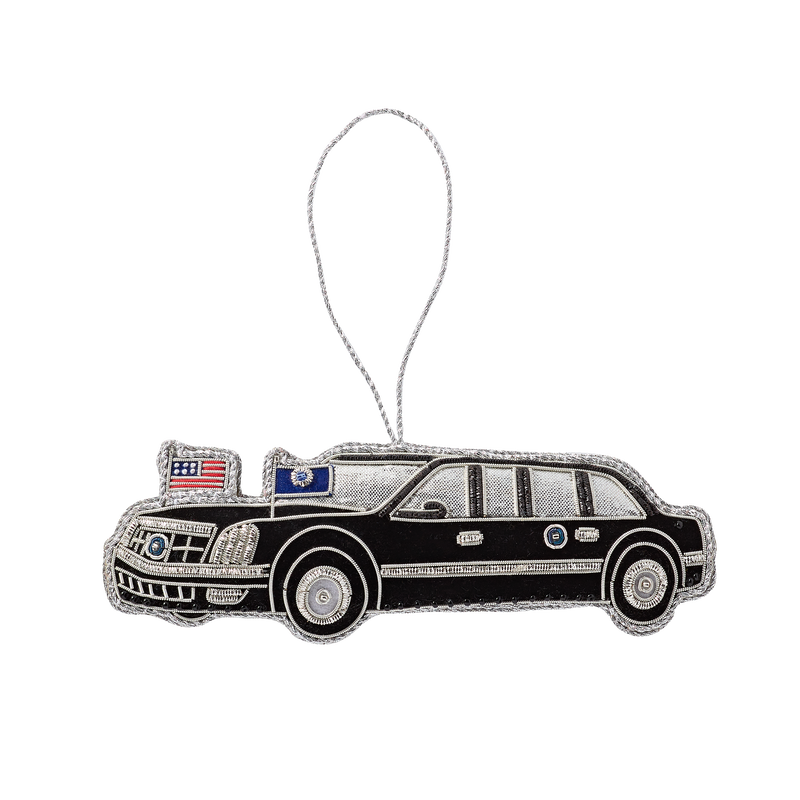 "The Beast " Limousine Felt Ornament