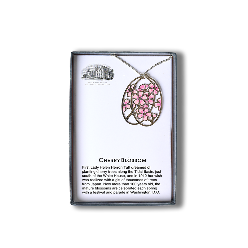 Cherry Blossom Layered Pendant Necklace