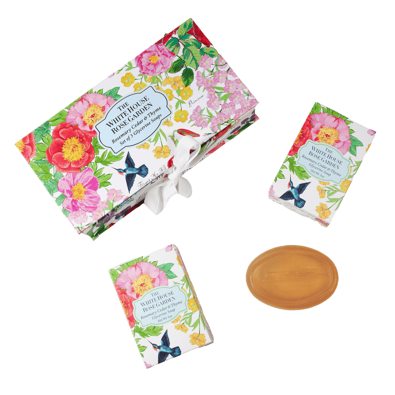 White House Garden Collection Soaps - Set of 3