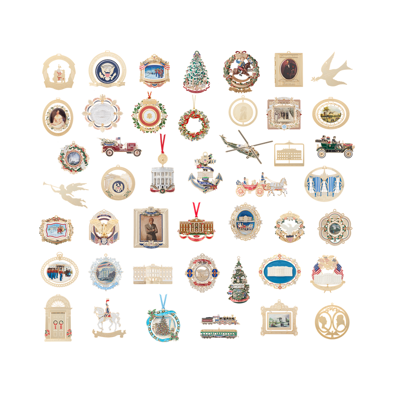 Full White House Christmas Ornament Collection