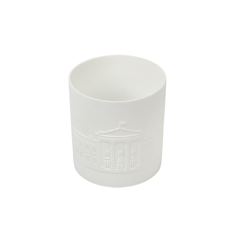 White House Etched Votive Candle Holder - Unboxed
