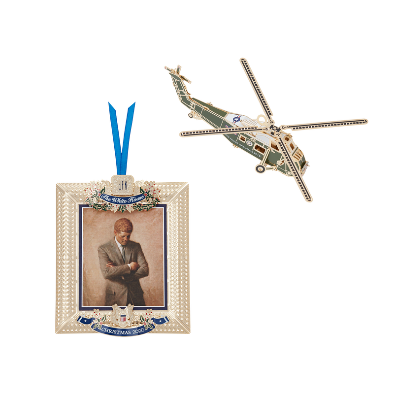 Official White House Christmas Ornament Special Value Bundle: 2020 and 2019