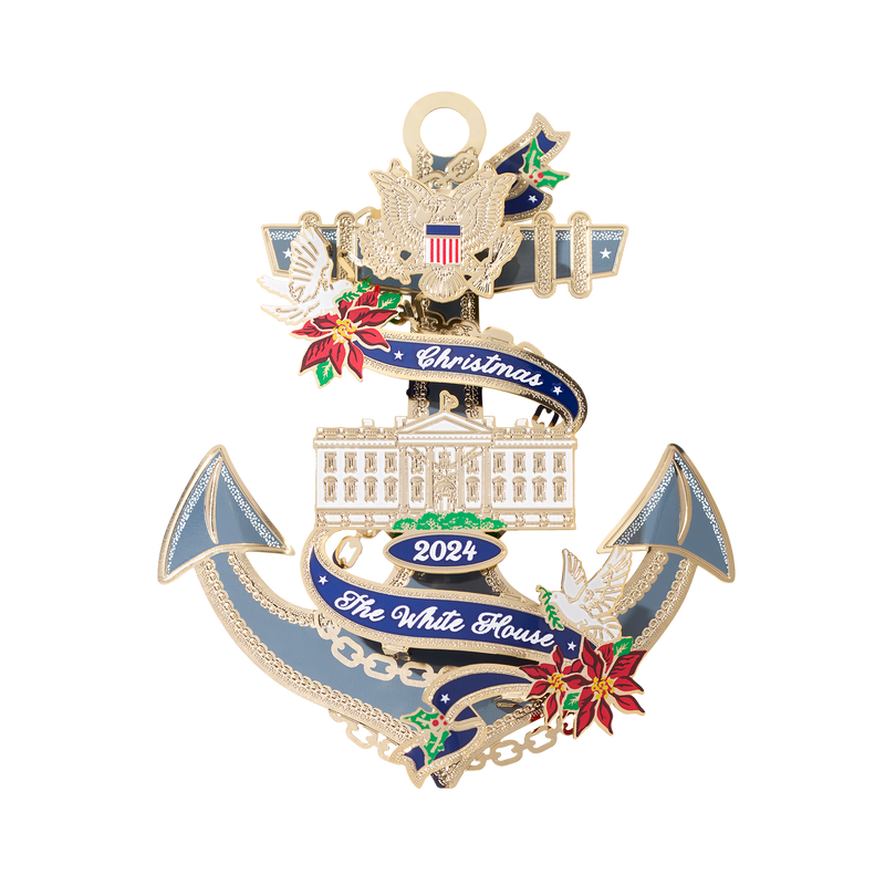 Official 2024 White House Christmas Ornament