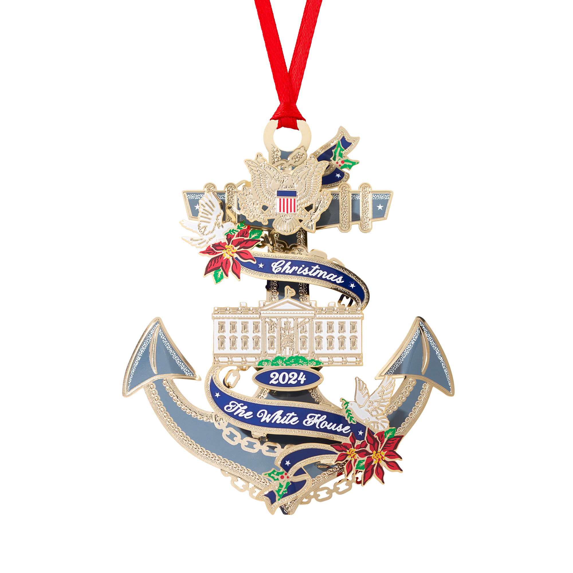 Official 2024 White House Christmas Ornament – White House