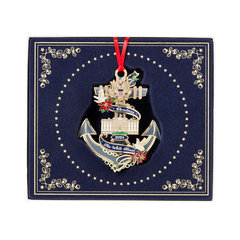 Official 2024 White House Christmas Ornament