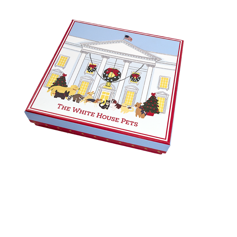 Presidential Pets Porcelain Holiday Candy Dish