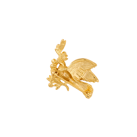 Peace Dove Pendant - Back