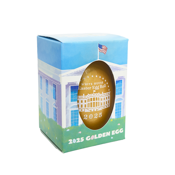 2025 Commemorative Gold Easter Egg White House Historical Association 2025 commemorative gold easter egg white house historical association