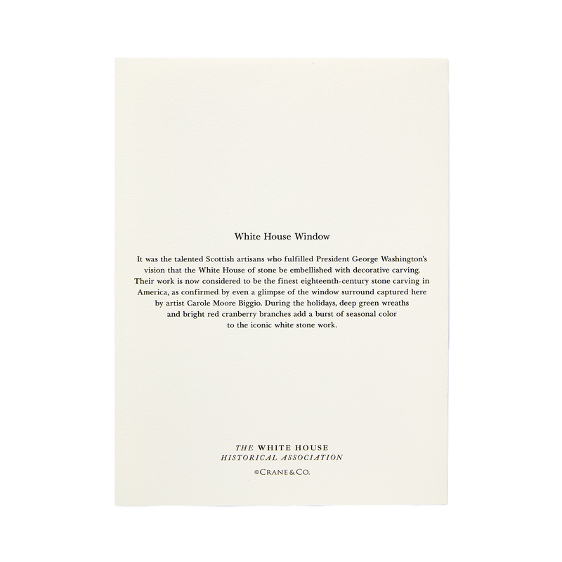 White House Festive Holiday Notecards
