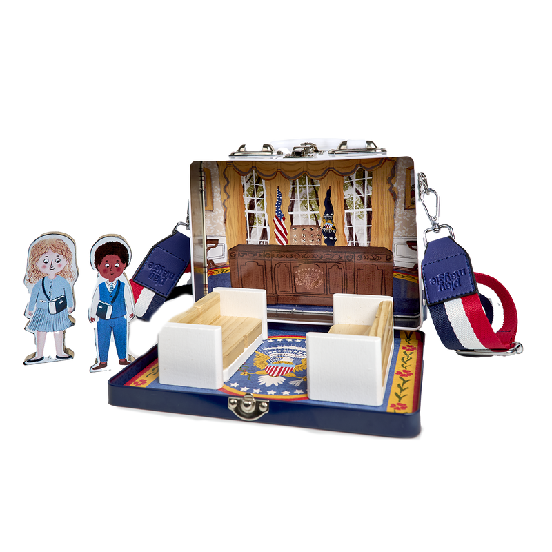 Play Maysie White House Play Case Dollhouse