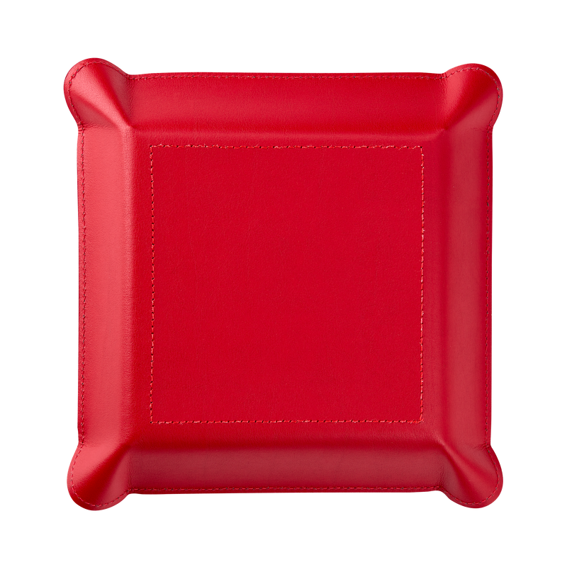 Red Truman Seal Valet Tray