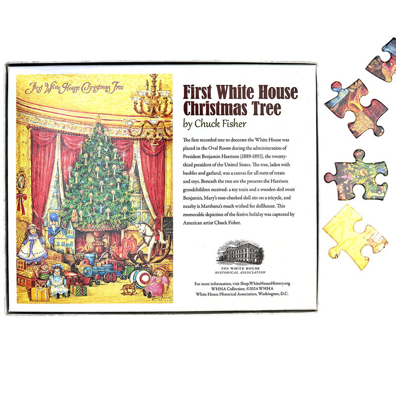 First White House Christmas Tree Puzzle - 100 Pieces