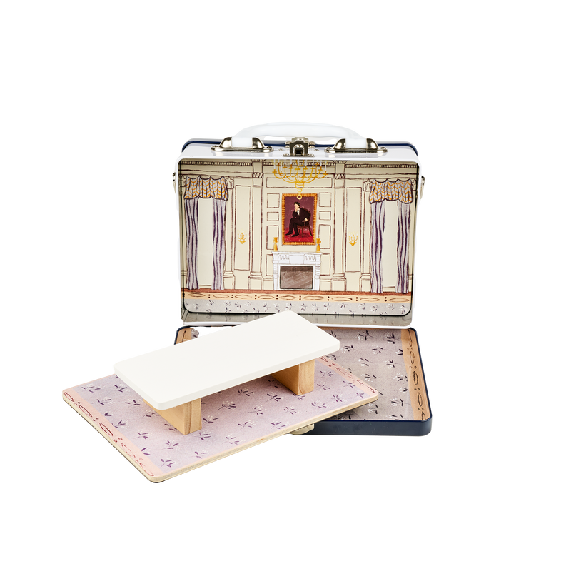 Play Maysie White House Play Case Dollhouse