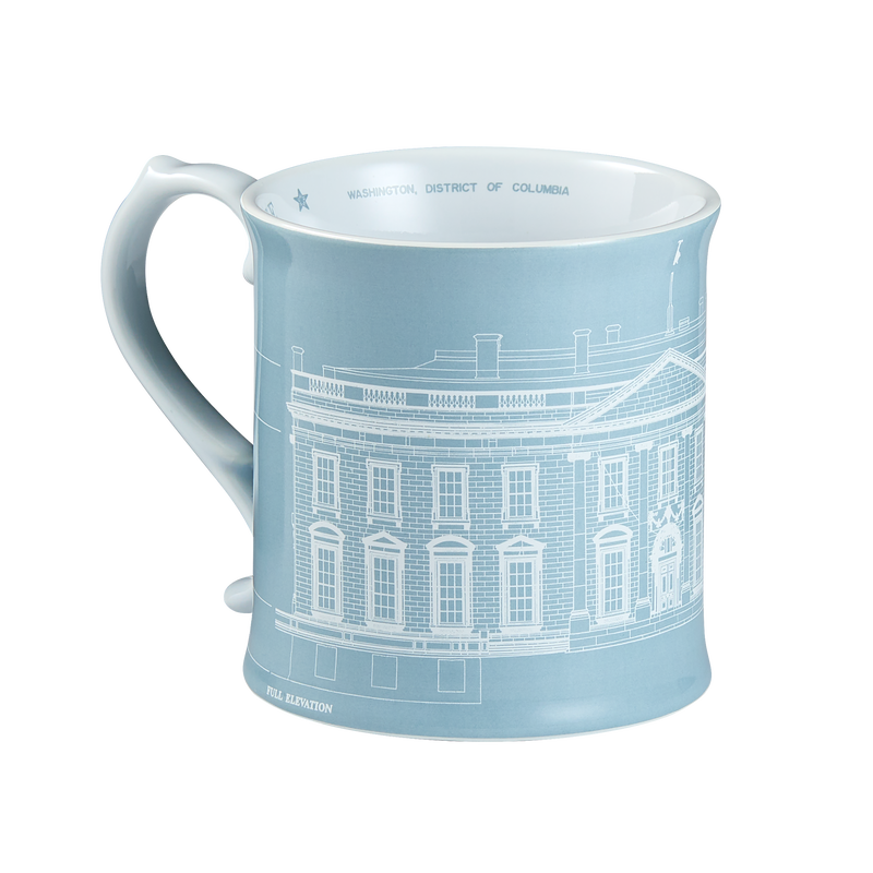 White House Historic American Buildings Survey Mug