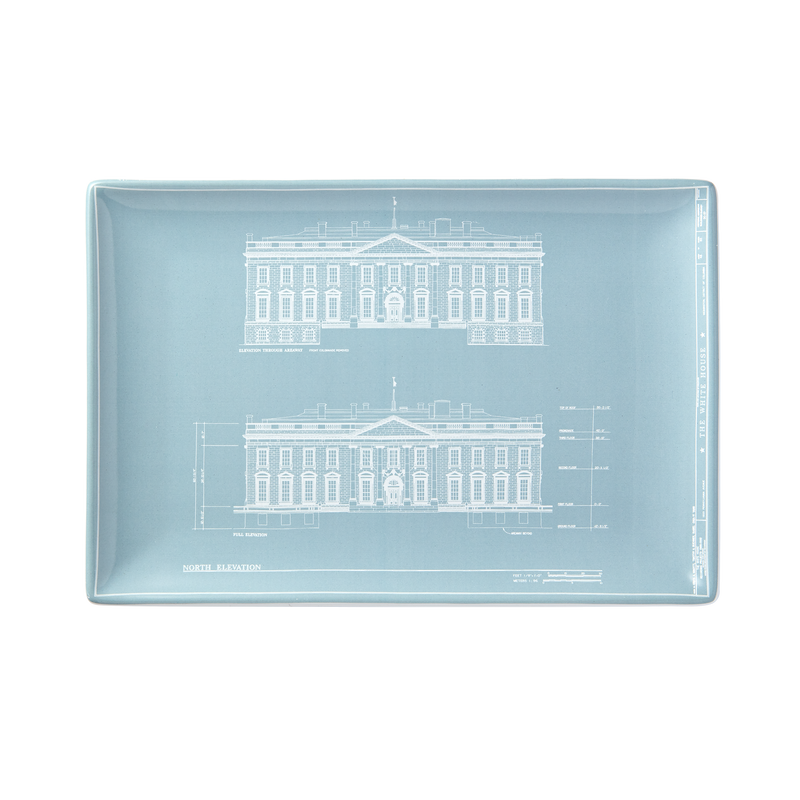 White House Historic American Buildings Survey Tray