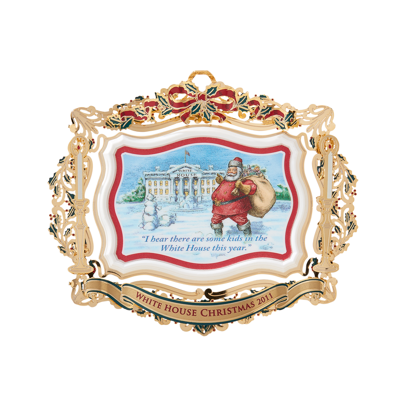 Full White House Christmas Ornament Collection