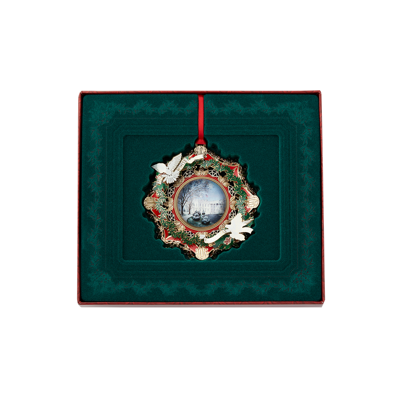 2013 White House Christmas Ornament-The American Elm Tree-Open Box