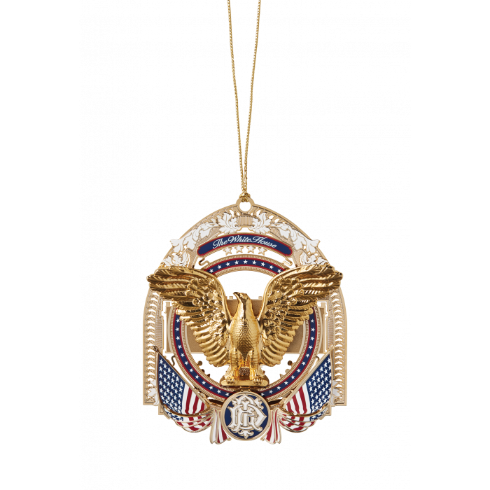 Official 2017 White House Christmas Ornament-Front