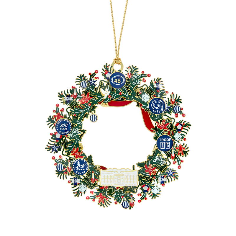 Official 2023 White House Christmas Ornament