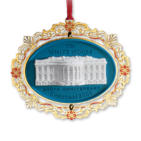 2000 White House Christmas Ornament, 200th Anniversary of the