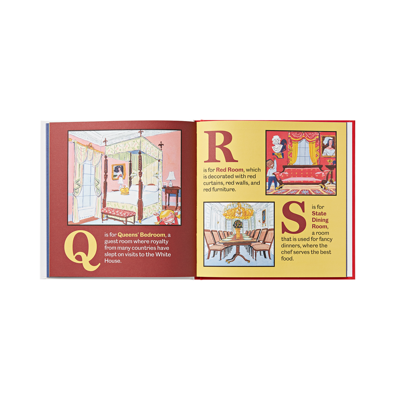A White House Alphabet-Open Page