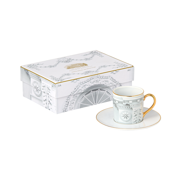 Espresso Set with Beautiful Square Cups