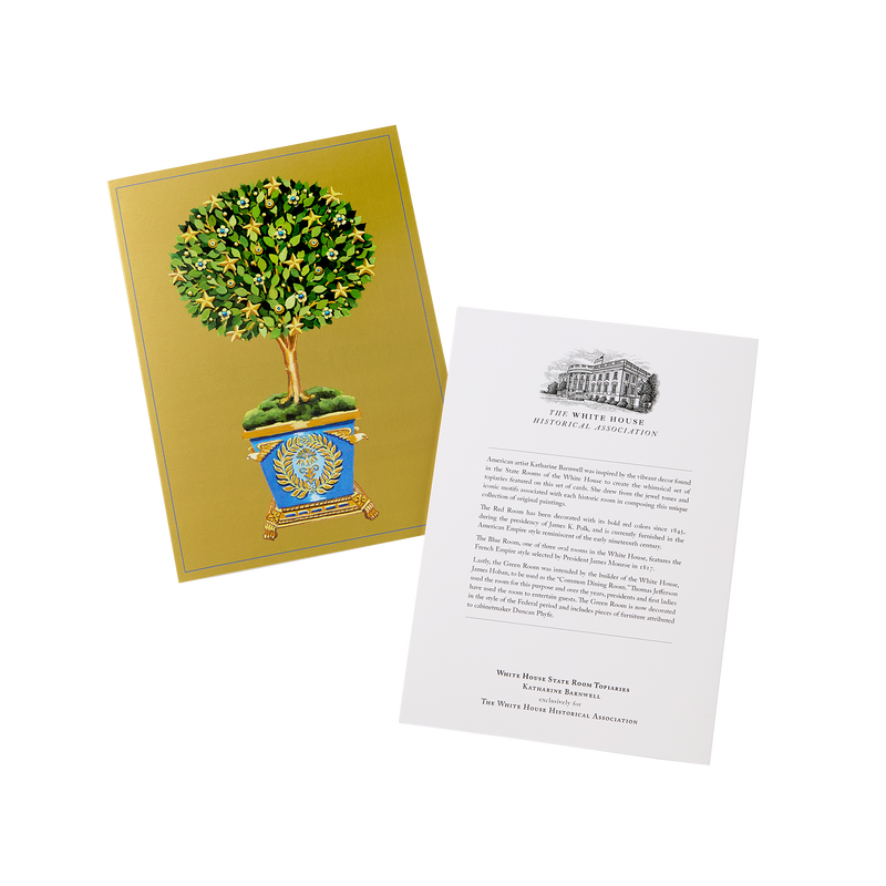 State Room Topiary Note Cards