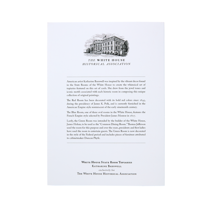 State Room Topiary Note Cards