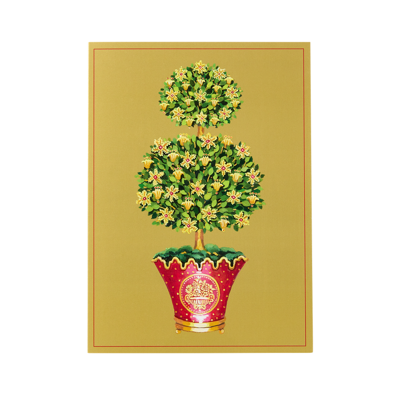 State Room Topiary Note Cards