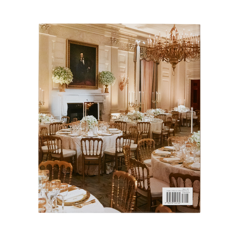 Entertaining At The White House Book-back-cover