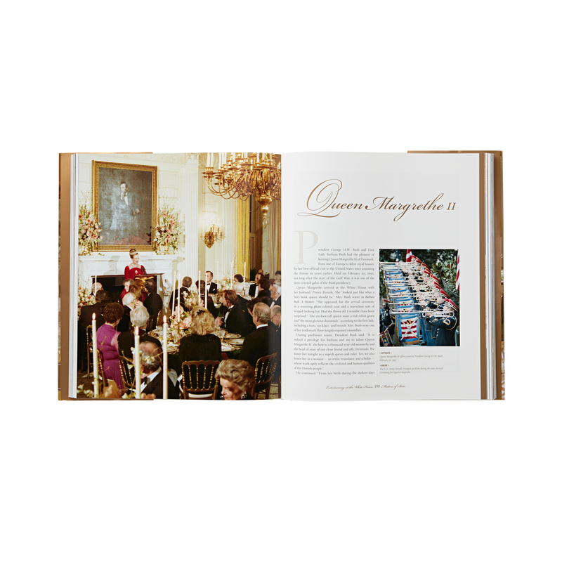 Entertaining At The White House Book-inside