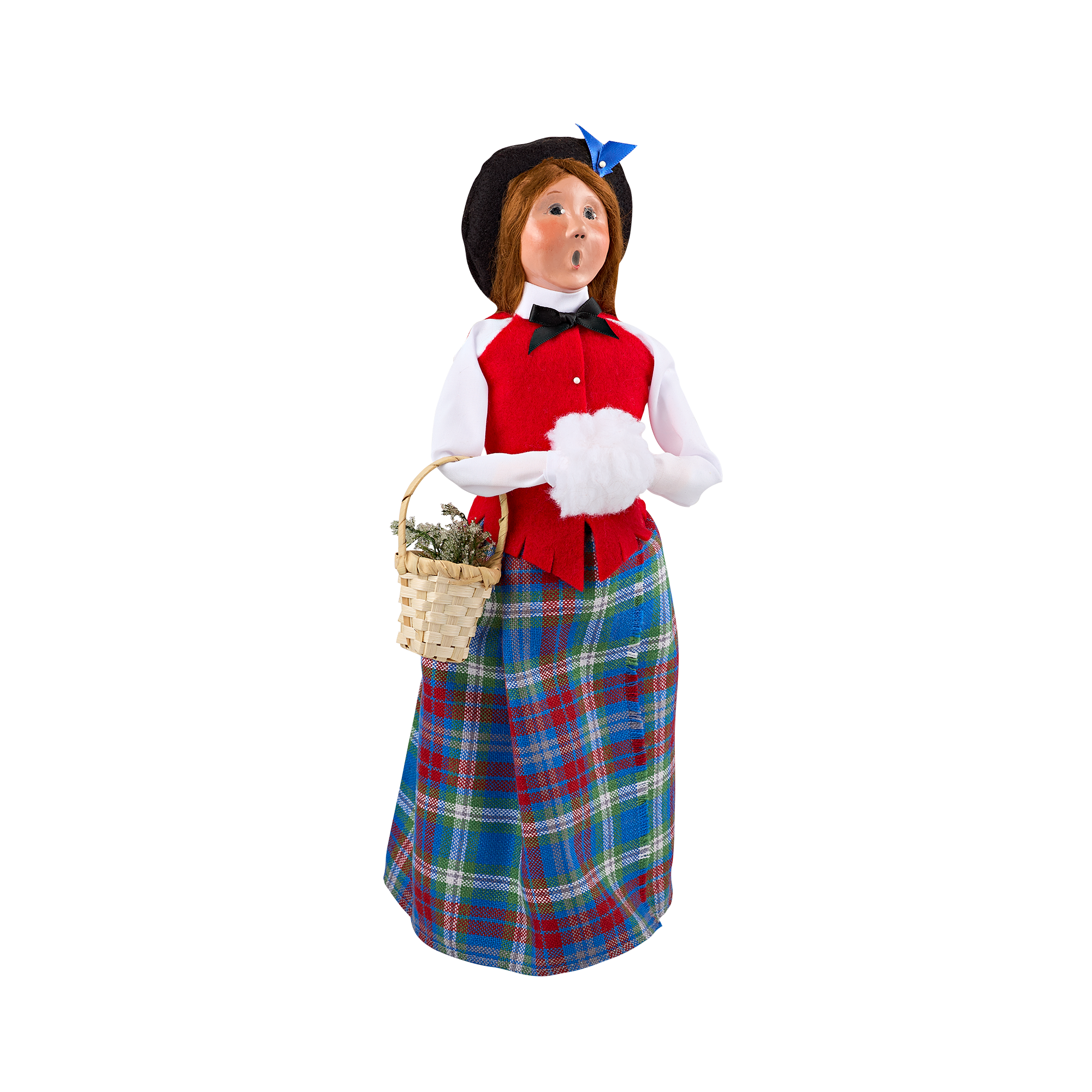white christmas dresses Dickens Costume / Christmas Caroler Dress Red / M (8-10) main image 0