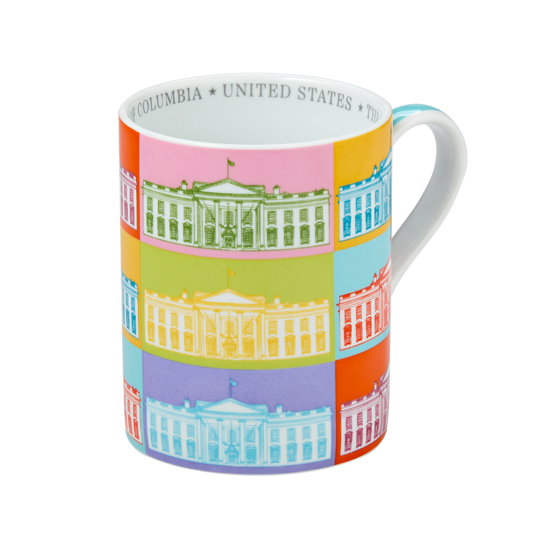 White House Pop Art Mug