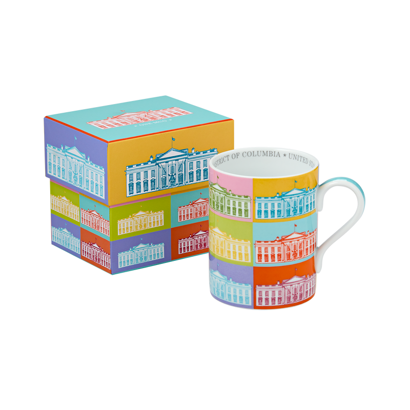White House Pop Art Mug