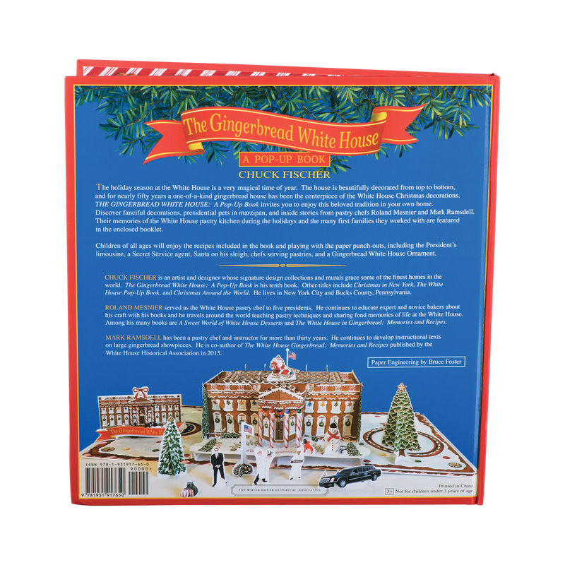 The Gingerbread White House: A Pop-Up Book-Back Cover