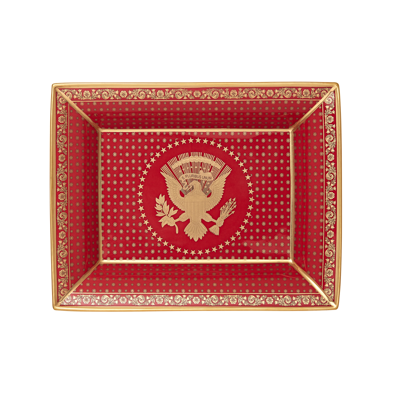 Large Red Room Trinket Tray