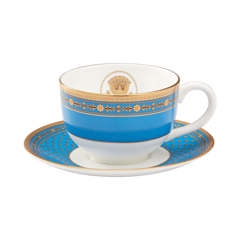 Blue Room Teacup & Saucer