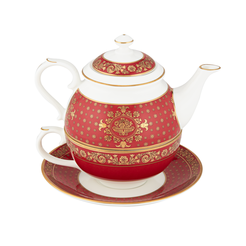Red Room Tea for One-Set