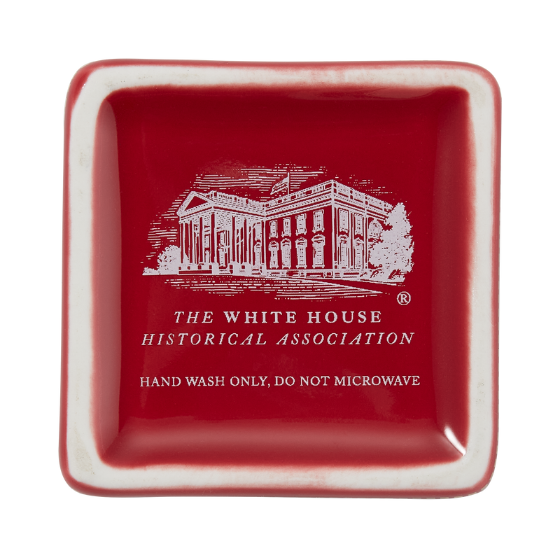Red Truman Seal Lidded Box-Bottom