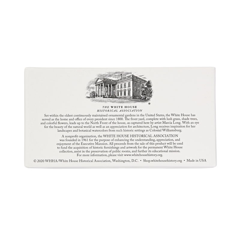 White House Soap Set-Back of Box