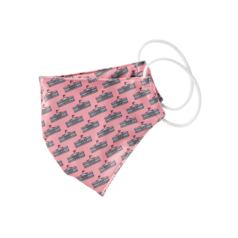 Vineyard Vines Pink White House Mask-Side