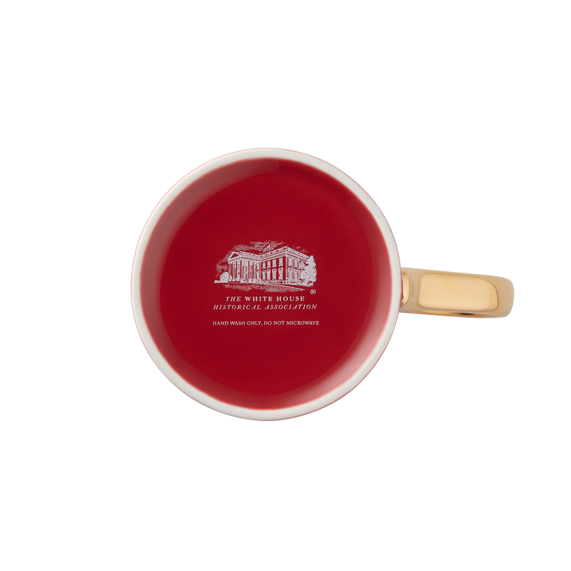 Red Truman Seal Mug-Bottom