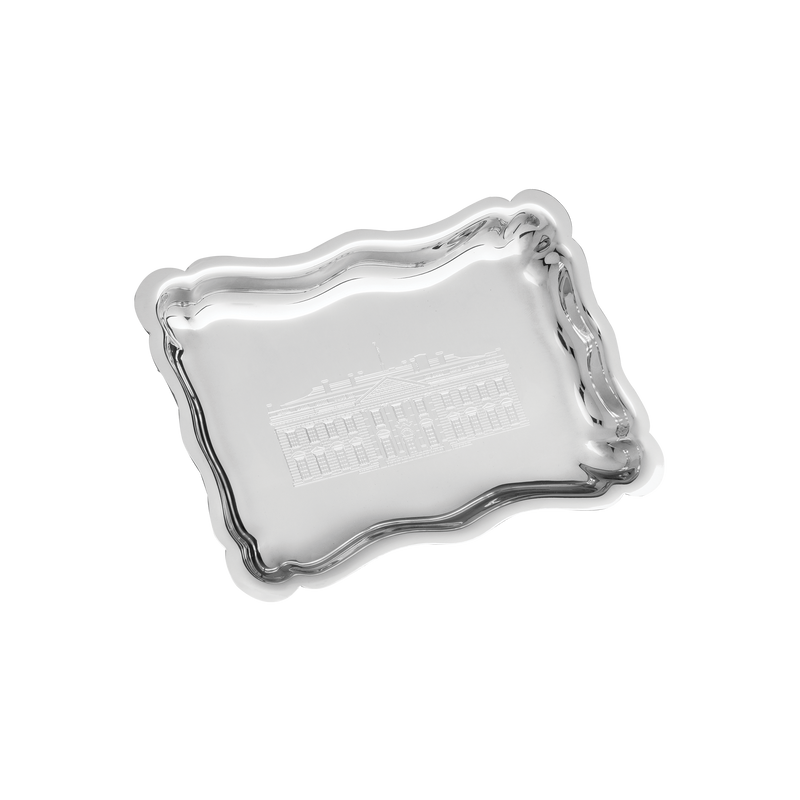 Salisbury White House Scalloped Tray