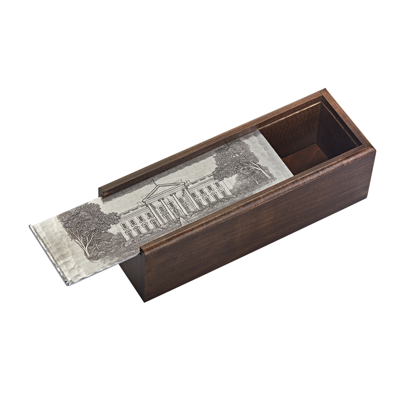 White House Wine Box-Inside