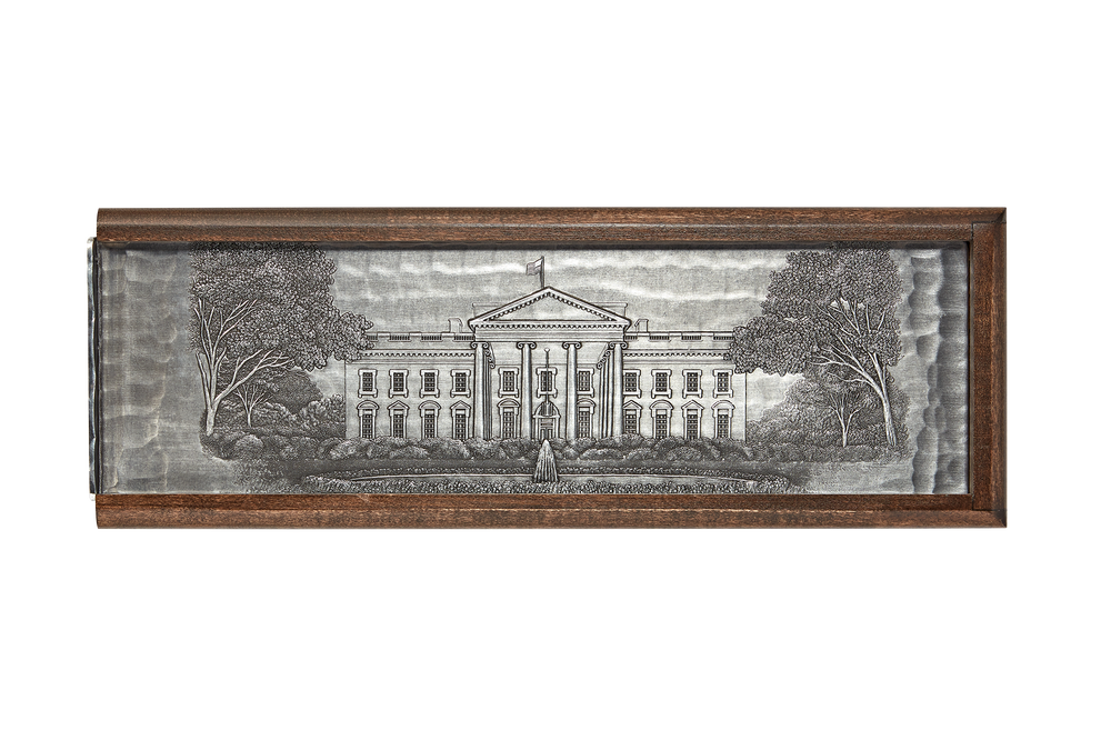 White House Wine Box-Front Lid
