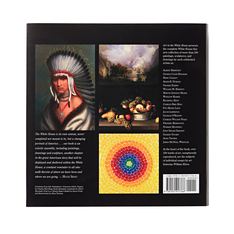 Art in the White House-Back Cover