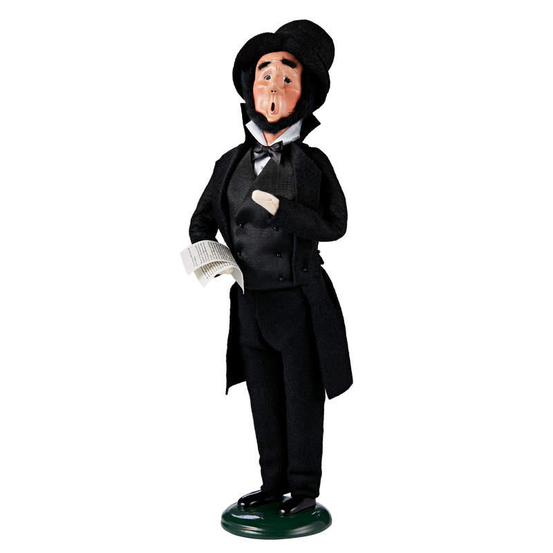 Byers' Choice Carolers, Abraham Lincoln-Front