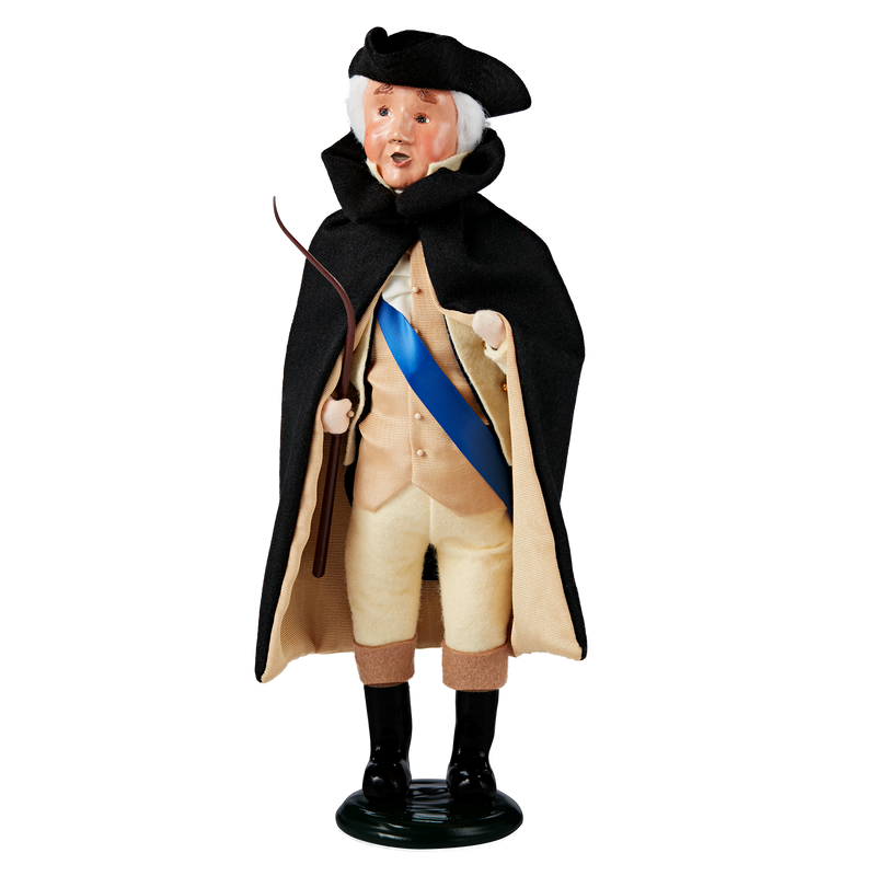 Byers' Choice Carolers, George Washington-Front